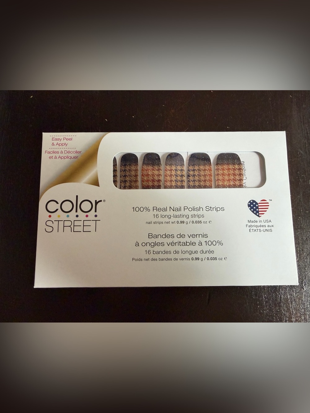 Color Street Lucky Cardigan Nail Polish Strips